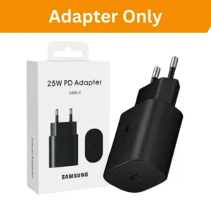 Samsung 25W PD USB-C Fast Charging Adapter – Type-C Wall Charger (Pack