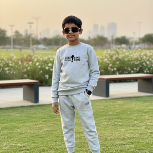 HERMAIN BANTVA Winter Kids Tracksuit Stylish Sweatshirt & Trouser Set