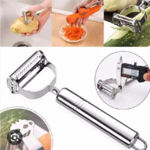 Stainless Steel Multi Peeler – Ergonomic Fruit and Vegetable Peeler