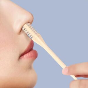Pack of 1 Double-Sided Manual Nose Hair Trimmers – Safe & Painless