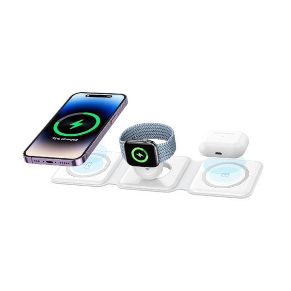 3 in 1 15W Fast Magnetic Wireless Charging Pad - Image 3
