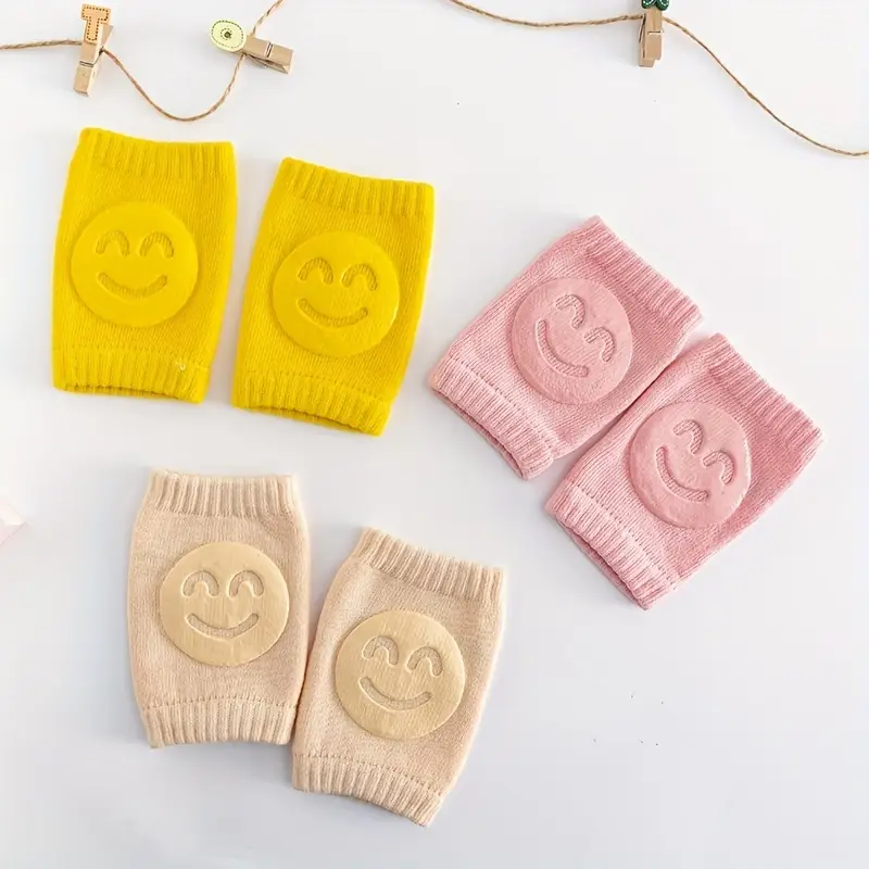 02 Pcs ( Pair ) - Soft & Protective Baby Knee Pads – Cushioned Support