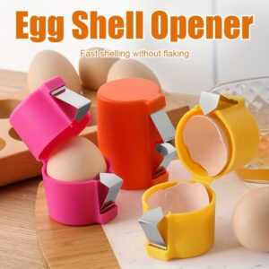 Egg Shell Opener Cutter – Portable Stainless Steel Egg Topper Tool