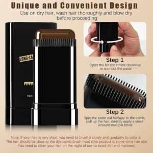 Hair Color Stick Instant Root Touch-Up - Portable Solution