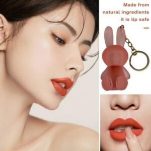 Cute Rabbit Keychain Lipgloss – Adorable, Portable & Hydrating Lip Care