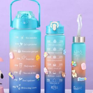 3 Pack Water Bottles