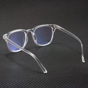 Transparent UV400 Blue Light Blocking Glasses