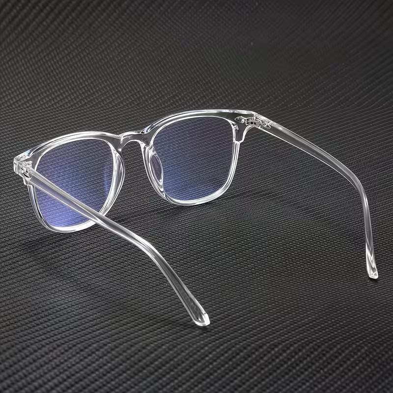 Transparent UV400 Blue Light Blocking Glasses