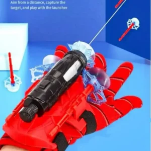 Spiderman Web Dart Shooter Kids Spider Launcher Toy With or Without Gloves