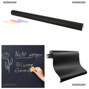 PVC Vinyl Black Board Wall Sticker Removable