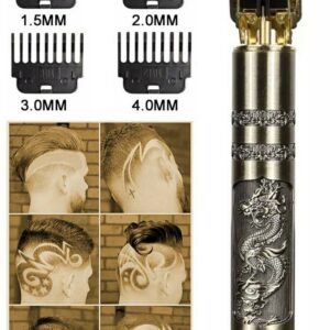 (metal Body) T9 Electric Shaver Man Cordless Hair Beard Trimmer