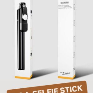 4 In 1 R1SL Selfie Stick Featuring A Bluetooth Remote, Tripod Stand