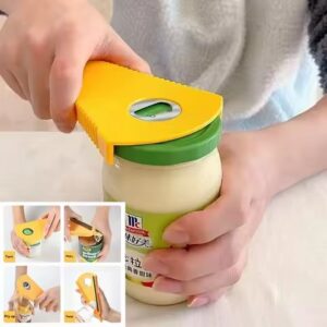 Jar Opener - Multi Functional Ergonomic Lid Remover Tool