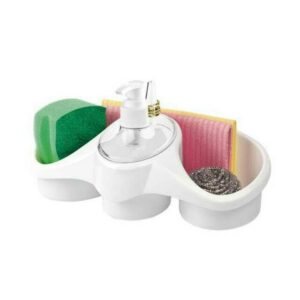 3 In 1 Soap Dispenser And Sponge Holder Sponge Holder