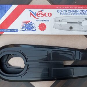 3Pc Set - 2 Motorcycle Plastic Mudguards & 1Pc Chain Cover Set