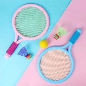 Kids Badminton & Tennis Racket Set – Easy-To-Handle Outdoor Sports Toy