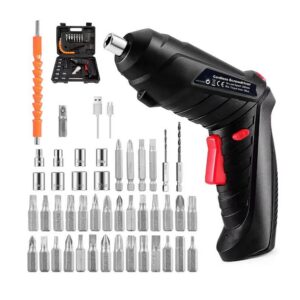 47-in-1 Rechargeable Electric Screwdriver Set – Chrome Vanadium Steel Precision Tool Kit