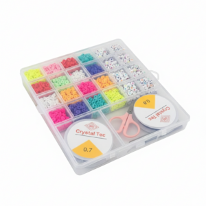 DIY Beads Box – Colorful Beads Set for Necklace & Jewelry Making