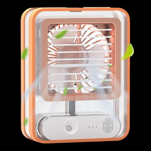Rechargeable Portable Desktop Air Conditioner USB Mini Air Cooler Fan