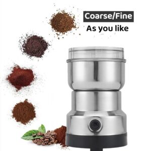 Mini Electric Grinder Stainless Steel Coffee Grinder