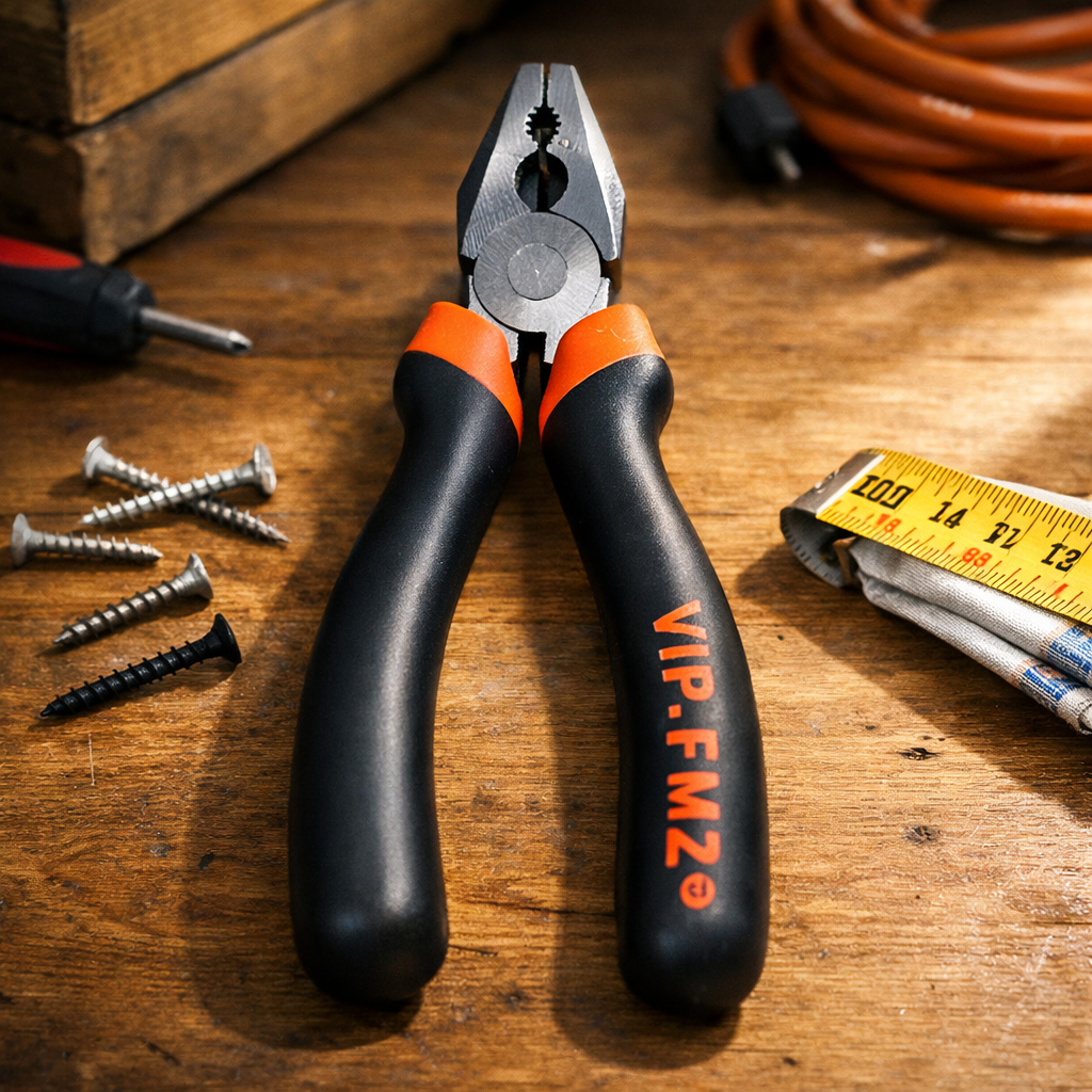 Heavy-Duty Combination Pliers – Professional Grip Hand Tool 8 Inch - Image 4