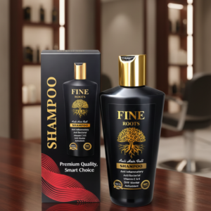 Fine Roots Anti Hair Fall Shampoo Providing Gentle Care Nourishing Formula Strengthening