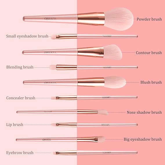 Sweet Beauty 07 PCs Makeup Brush Set Complete Brush Kit