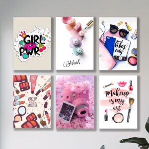 Set of 6 Premium Wall Art Photo Tiles – Modern Home Decor Sets 8x11