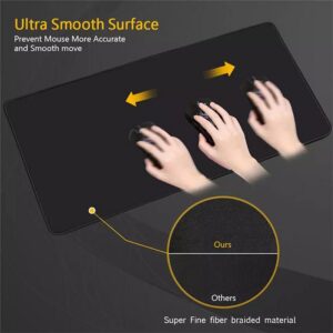 Keyboard Mouse Mat - Shortcut Key Pattern Mouse Keyboard Pad,Extra Large Keyboard