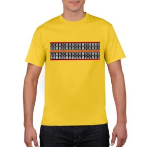 Yellow Half Sleeves Cotton T-Shirt