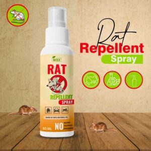 Rat Repellent Spray – Protects Car Wires & Engine, Home & Office