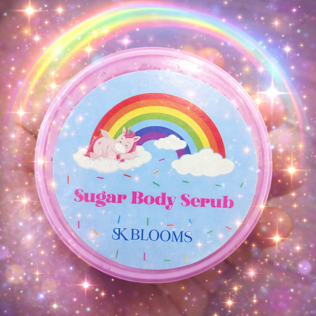 SK BLOOMS Natural Sugar Body Scrub - Image 3