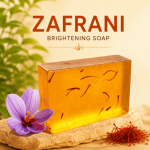 Instant Glow Zafrani Brightening Soap – Handmade Saffron (Zafran) Soap