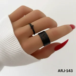 ARJ-143 Snake Shape Adjustable Ring – Stylish Serpent Design Fashion Jewelry