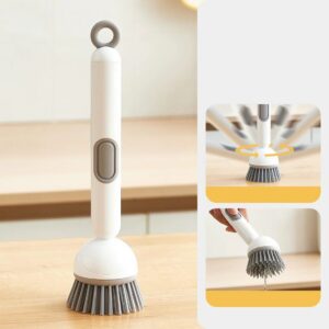 Kitchen Cleaning Adjustable Handle Brush