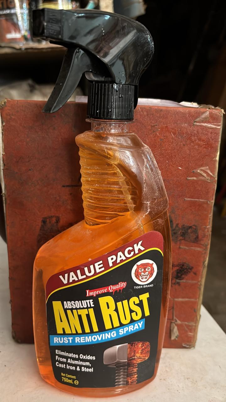Anti Rust Remover Spray 750ml Bottle – Heavy Duty Rust Cleaning Solution - Image 5