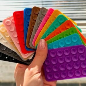 Mobile Bubble Grip Silicone Suction Both Side Bubble Grip Cup Phone Strong