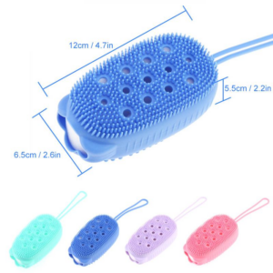 silicone soap bath massage / Bath Body Brush Silicon Bath Brush