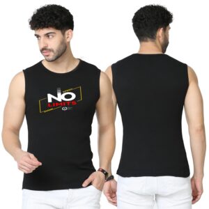 Sando Tank Top for Men Workout Tank [Black] Top gym shirts for Men