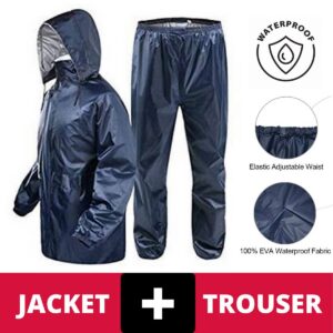 Waterproof Rain Coat & Pant Lite Waterproof Rain Suit Rain Coat Rainwear