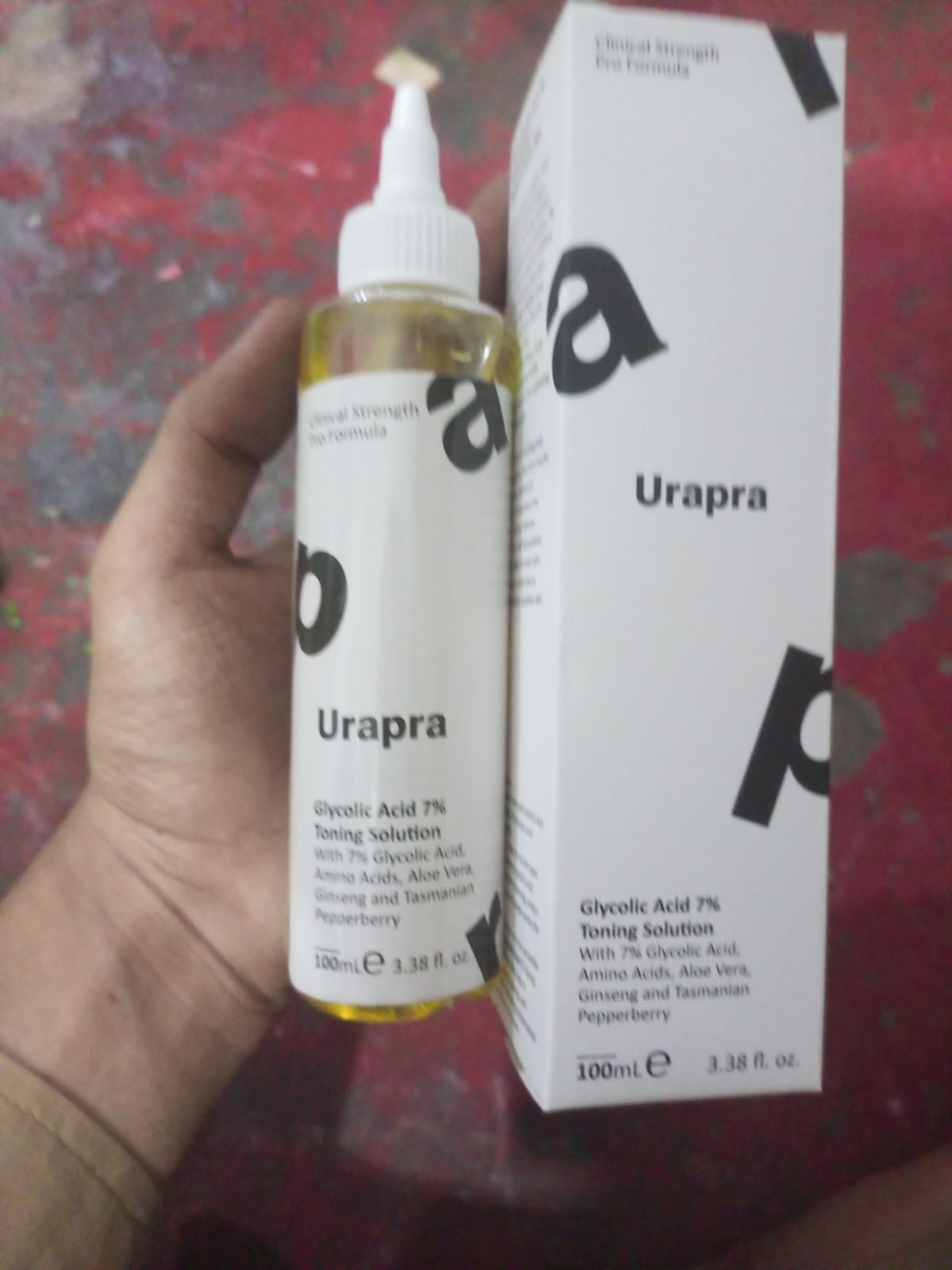 Urapra Glycolic Acid 7% Toning Solution – Exfoliating Toner - Image 4