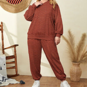 Check Pattern Loungewear Set