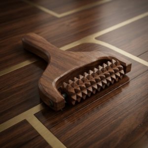 Handcrafted Wooden Scalp, Head, Neck, and Shoulder Massager – Reflexology & Acupressure