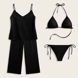 Satin Silk Camisole & Pajama