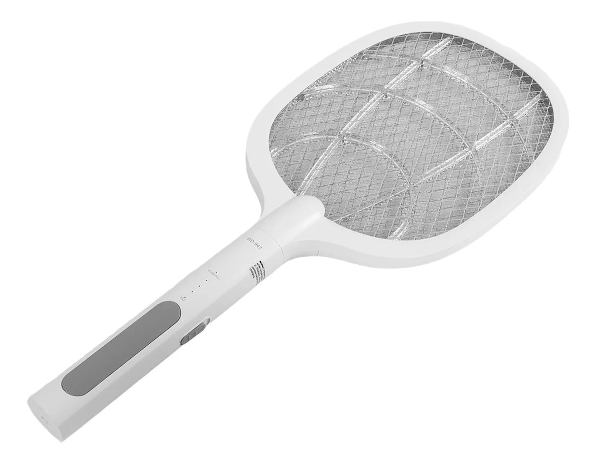 Rechargeable Electric Mosquito Killer Racket 2 In 1 LED Flash Light - Image 4