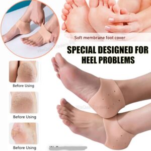 Half Heel Pain Anti-Crack Silicone Set – Unisex Anti-Crack Pain Relief