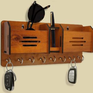 Multipurpose Design Wooden Key Holder I Home Decoration Items I Wall Decoration