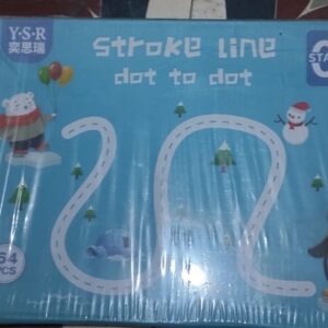 (A size Dubai imported )Stroke Line dot to dot Magical Tracing Workbook