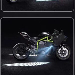 Angel Wing Light Dynamic Projection Lamp Universal Car Rear View Mirror Side