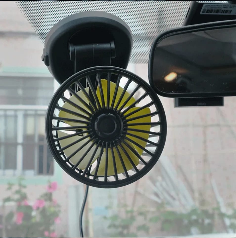 Portable Car Cooling Fan Multi-Angle Rotatable - Image 2